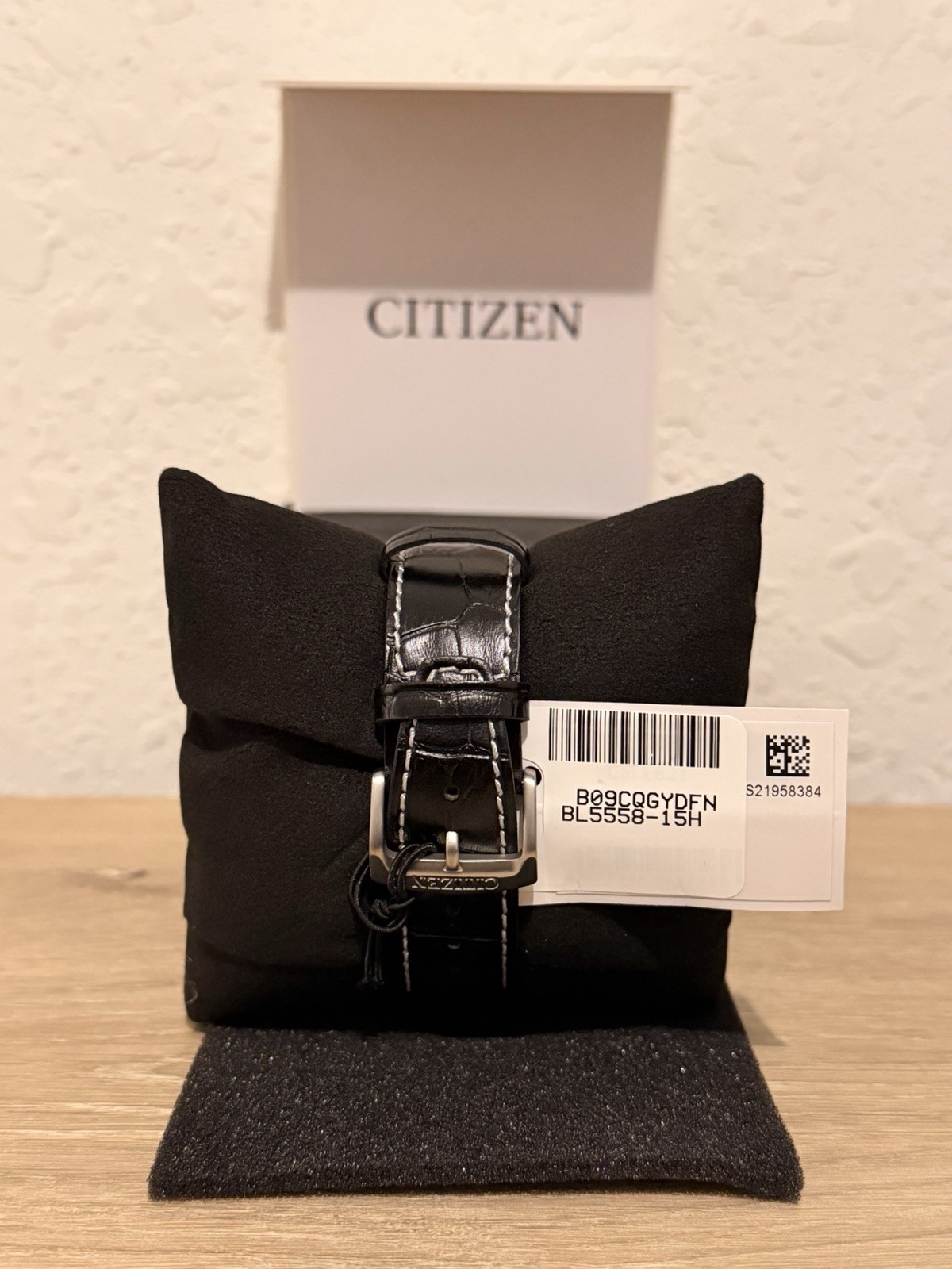 Citizen Eco-Drive Brycen Chronograph BL5558-15H Super Titanium Men’s Watch NEW