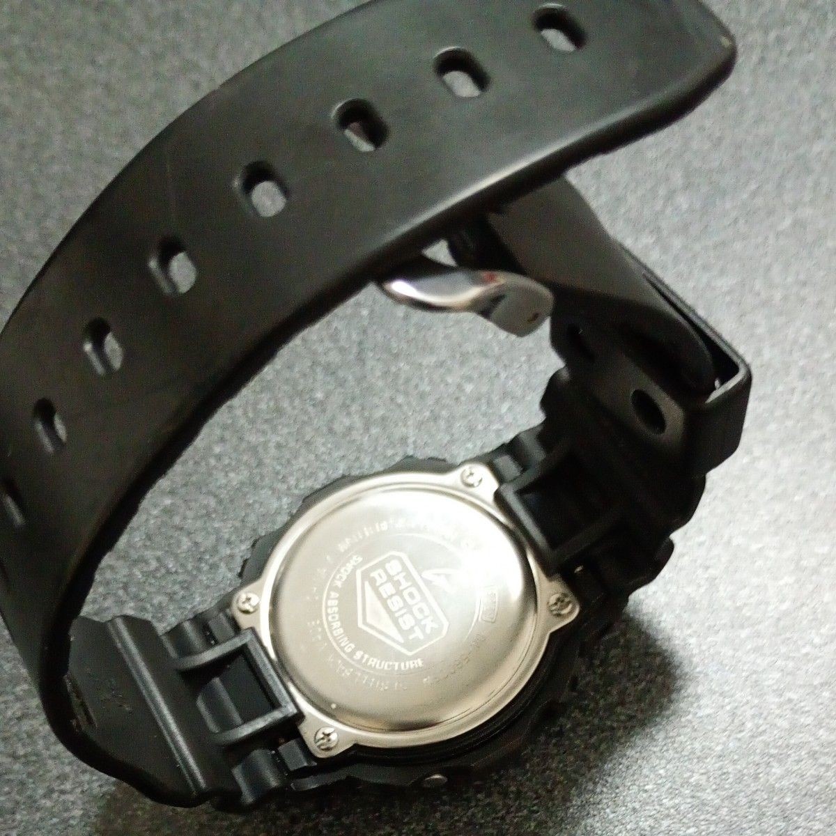 CASIO G SHOCK DW 5600SN Black Blue Square Watch