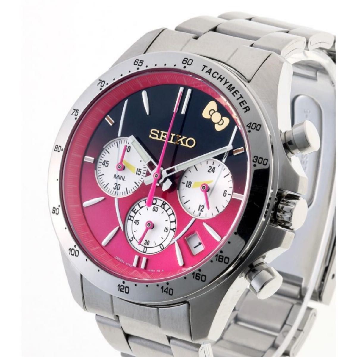 Seiko Hello Kitty Shinkansen Quartz Chronograph Limited 5,000 pcs Japan Watch