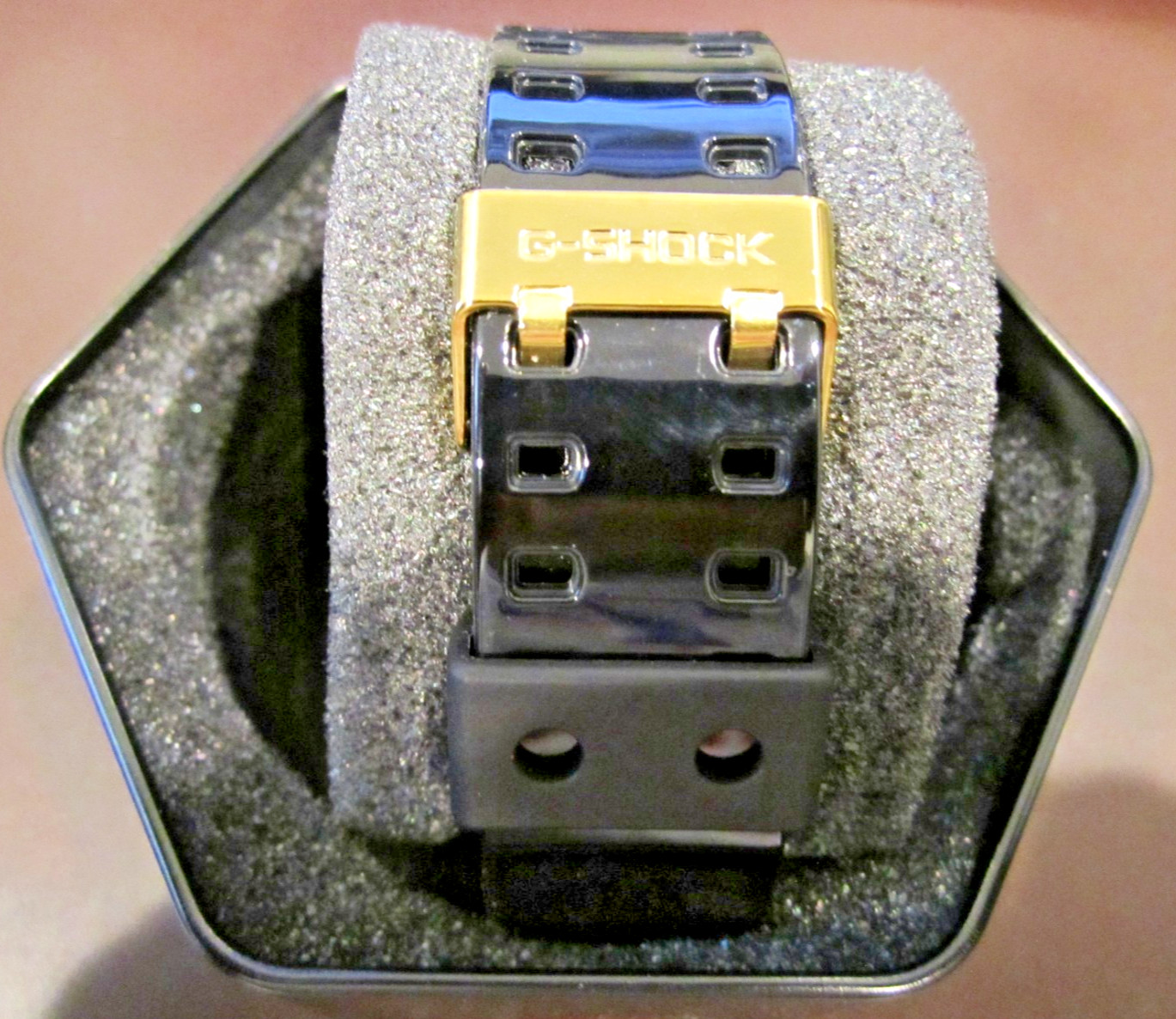 Casio G-SHOCK GA110GB Black Resin Case with Black Resin Strap Men’s