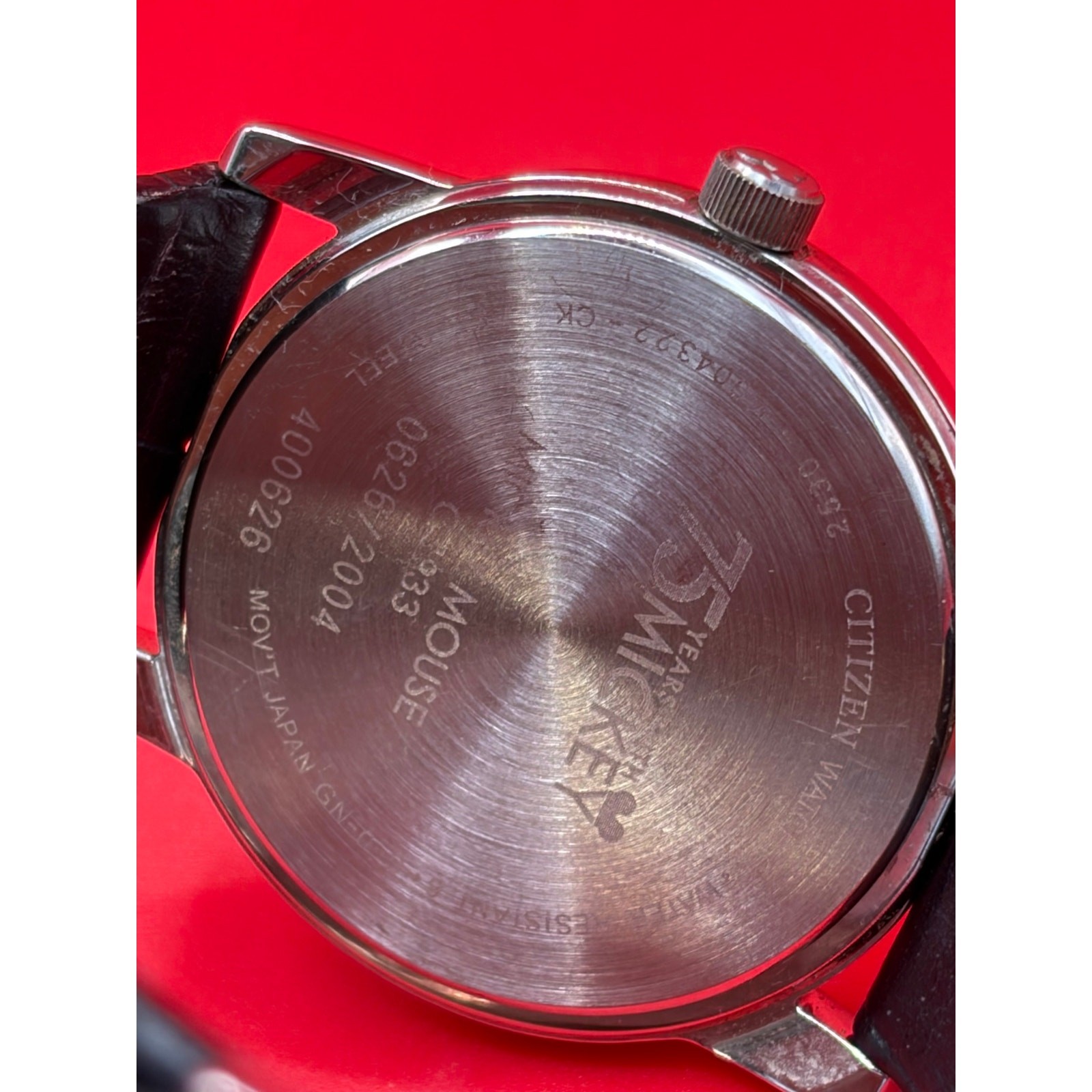 Citizen “75 Years With Mickey” Limited Edition watchNumber 626 out of 2004