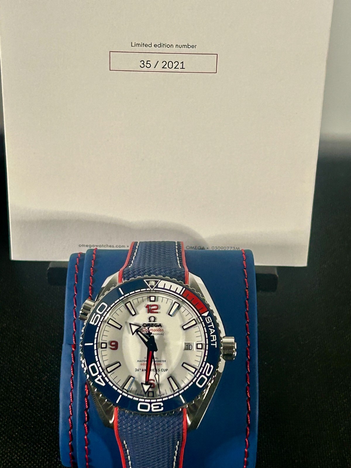 OMEGA Seamaster Planet Ocean 215.32.43.21.04.001 Limited Edition (#35/2021)