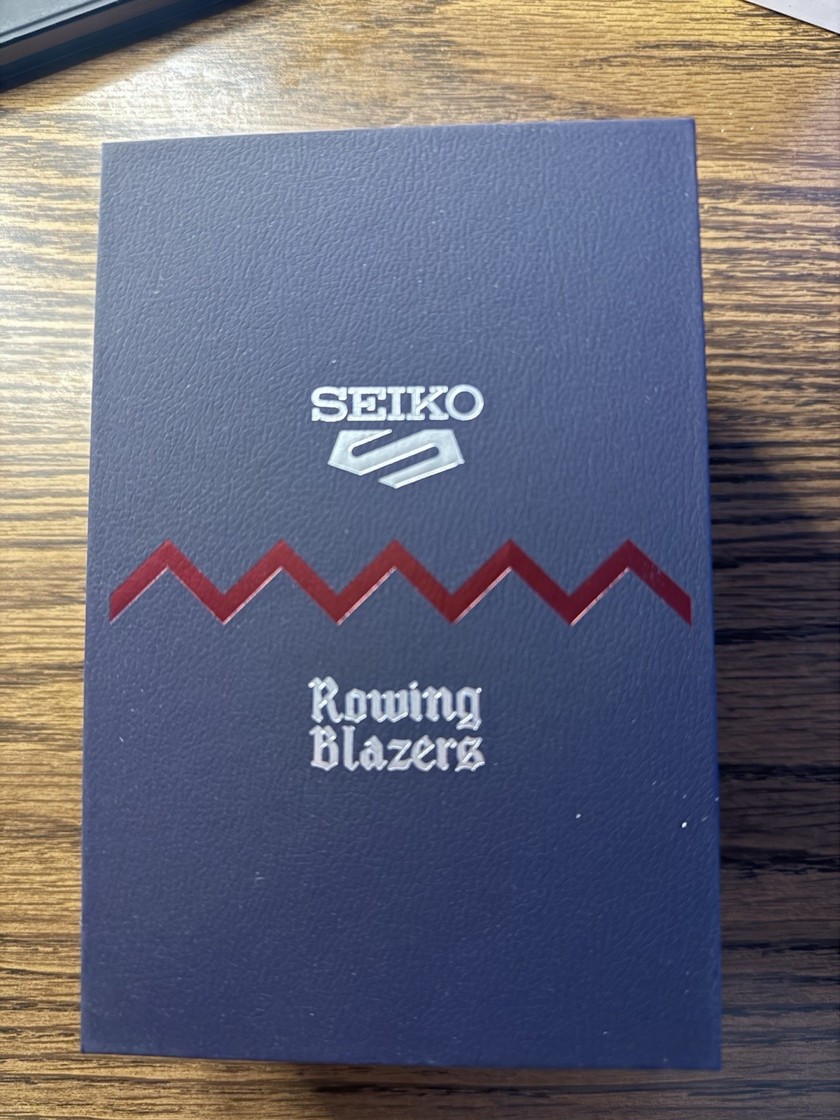 Seiko x Rowing Blazers Automatic Diver Blue Dial Day/Date Box + Green Strap