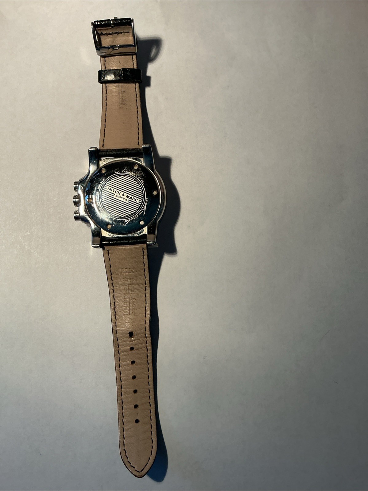 Mitch & Marc Australia White Summer Sport Watch Excellent Condition!