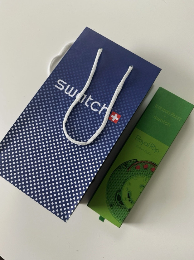 Swatch x Audemars Piguet AP Bioceramic Royal Pop Green Eight ✅100% AUTHENTIC✅