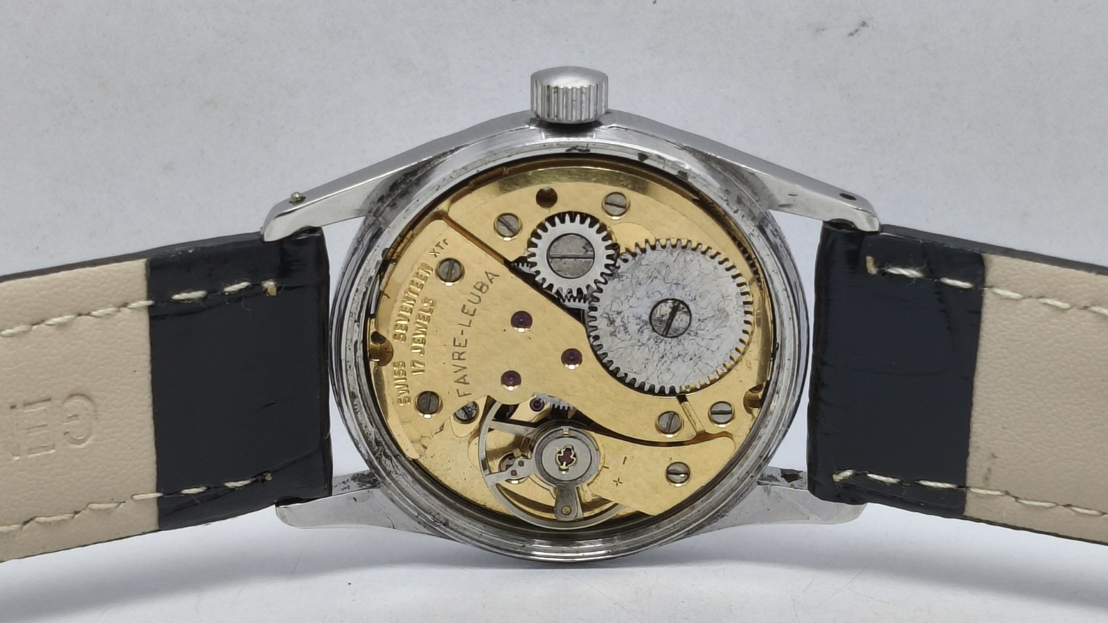 Vintage Favre-Leuba Manual Winding Movement Watch | Swiss Made, 17 Jewels