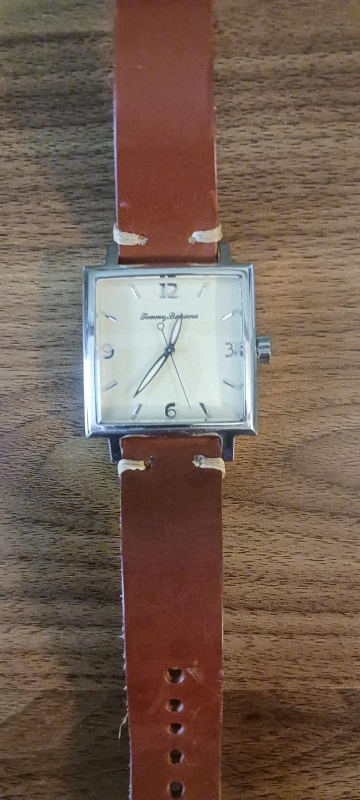 Tommy Bahama Square Palm TB1000 Swiss Quartz Wrist Watch for Men “Rare”