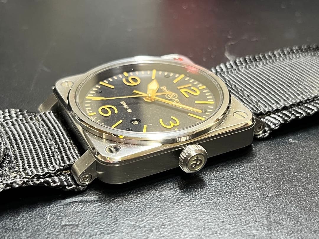 Bell & Ross BR03-92 Golden Heritage Black Dial 42mm Men’s Watch