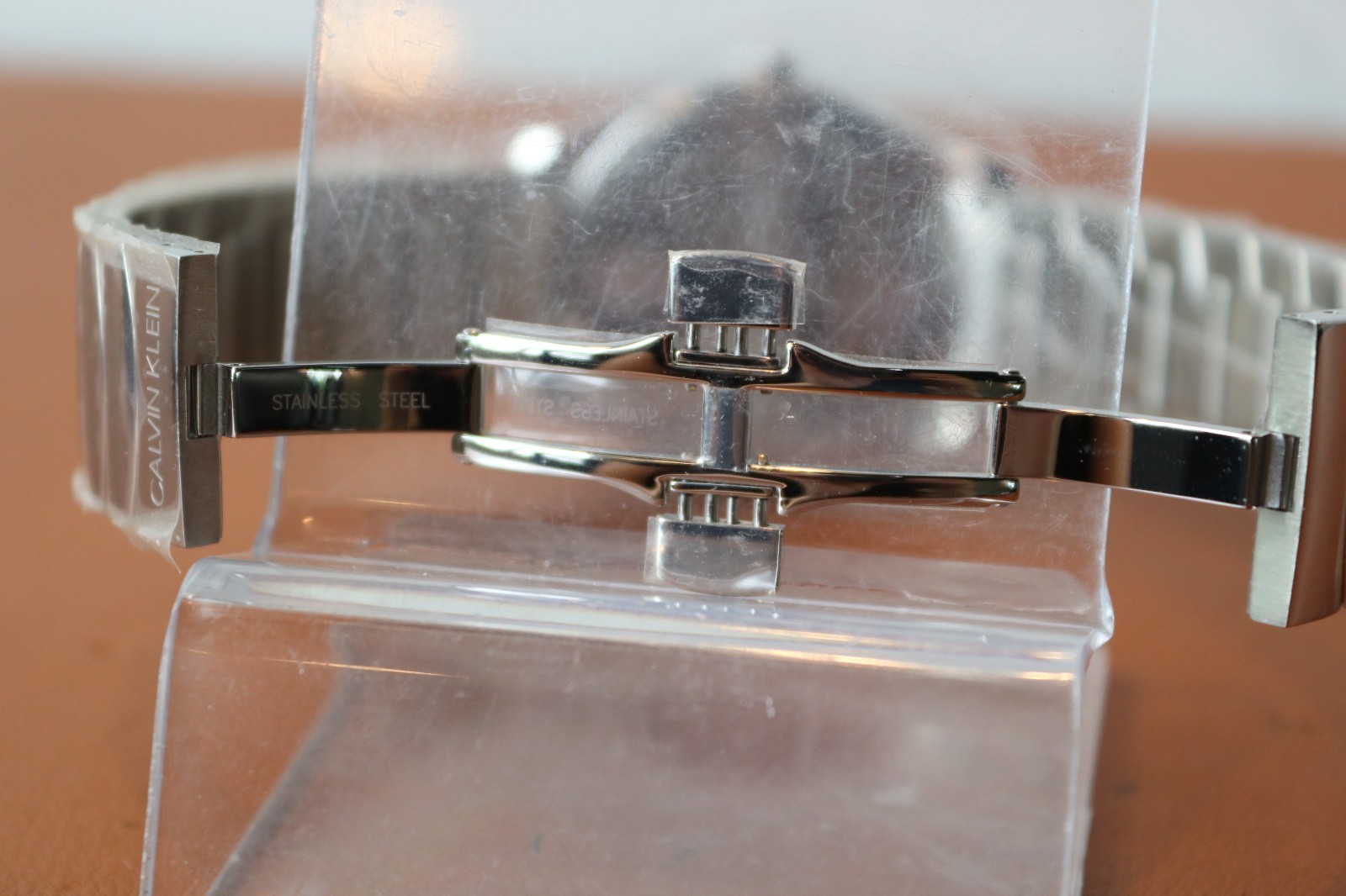 Calvin Klein Men’s Swiss Steel Watch K4D211 – Conviron Engraving on Caseback