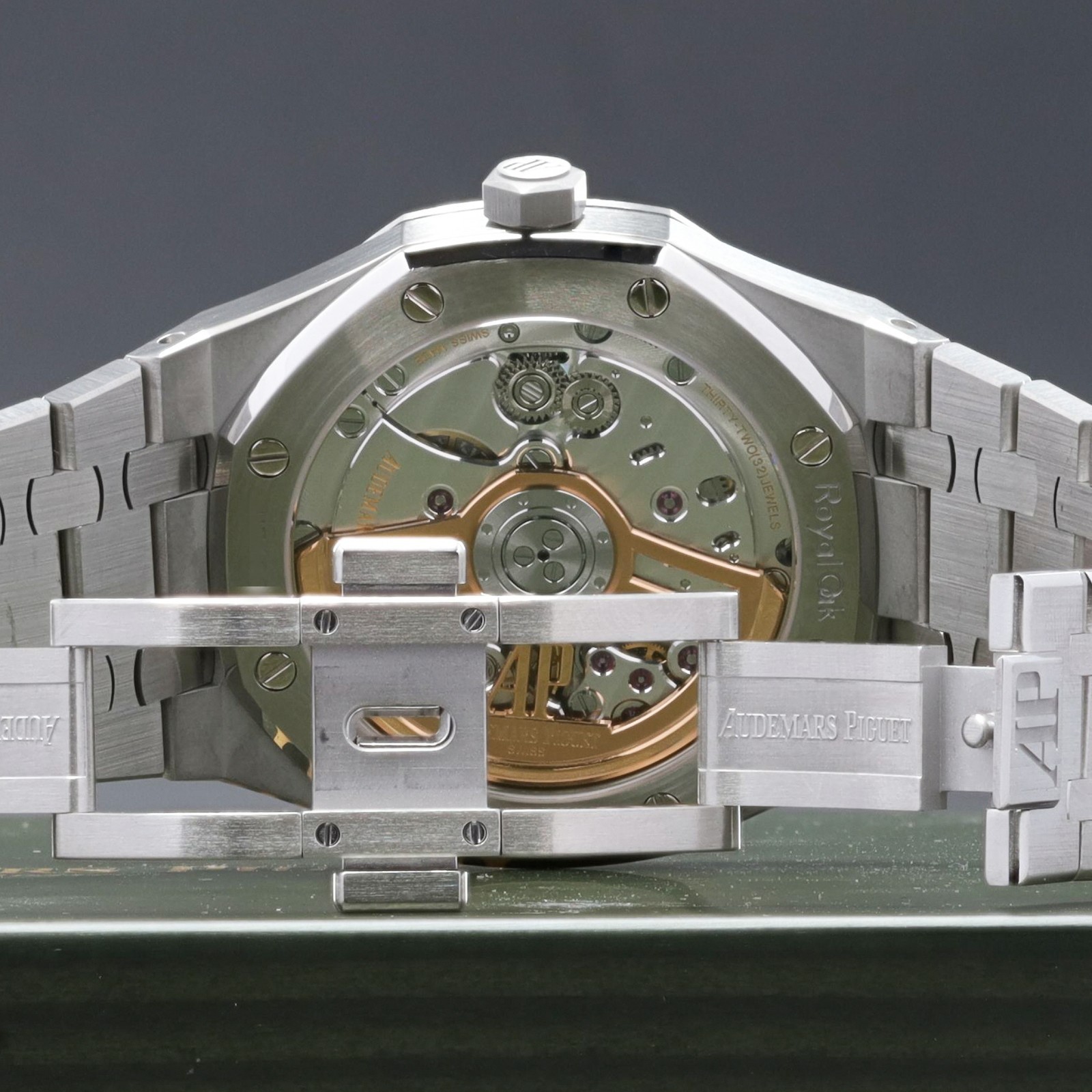 Audemars Piguet Royal Oak 41mm Steel Black Tapisserie Dial Royal Oak 15510ST