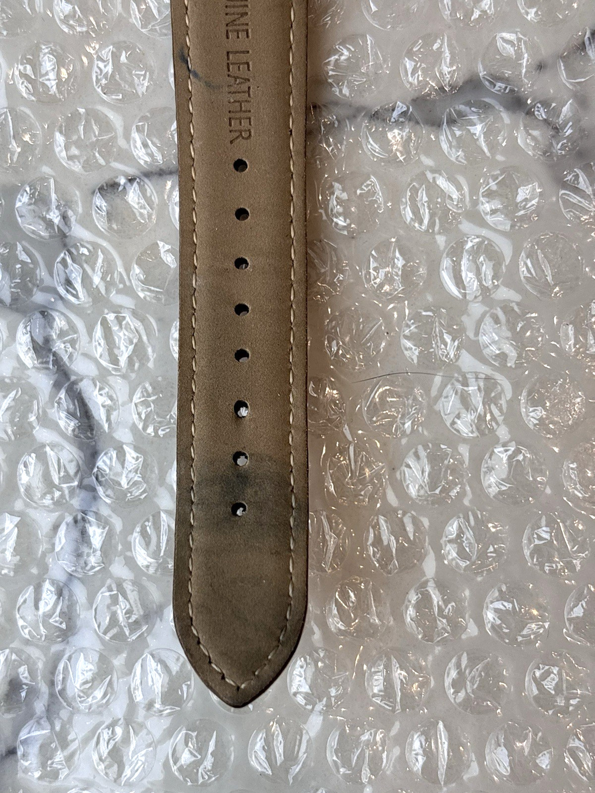 Peugeot Women’s Tank Watch Blue Hands Leather Band, Gifts for Her