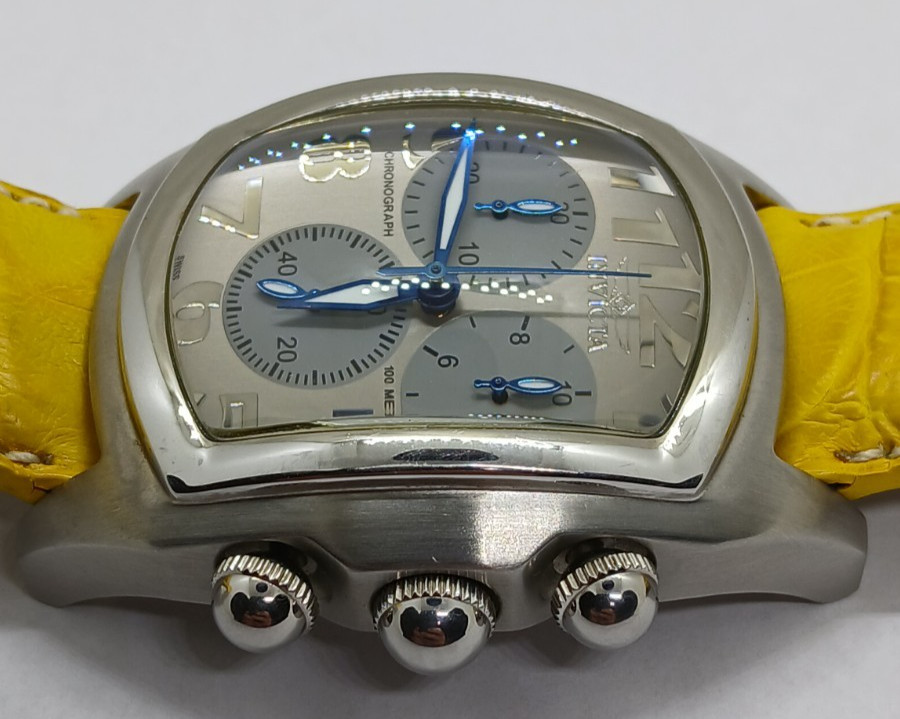 Vntg, Invicta, Lupah Zen, 4542, 46.5 mm, Gray Dial, Men, Read More Below!