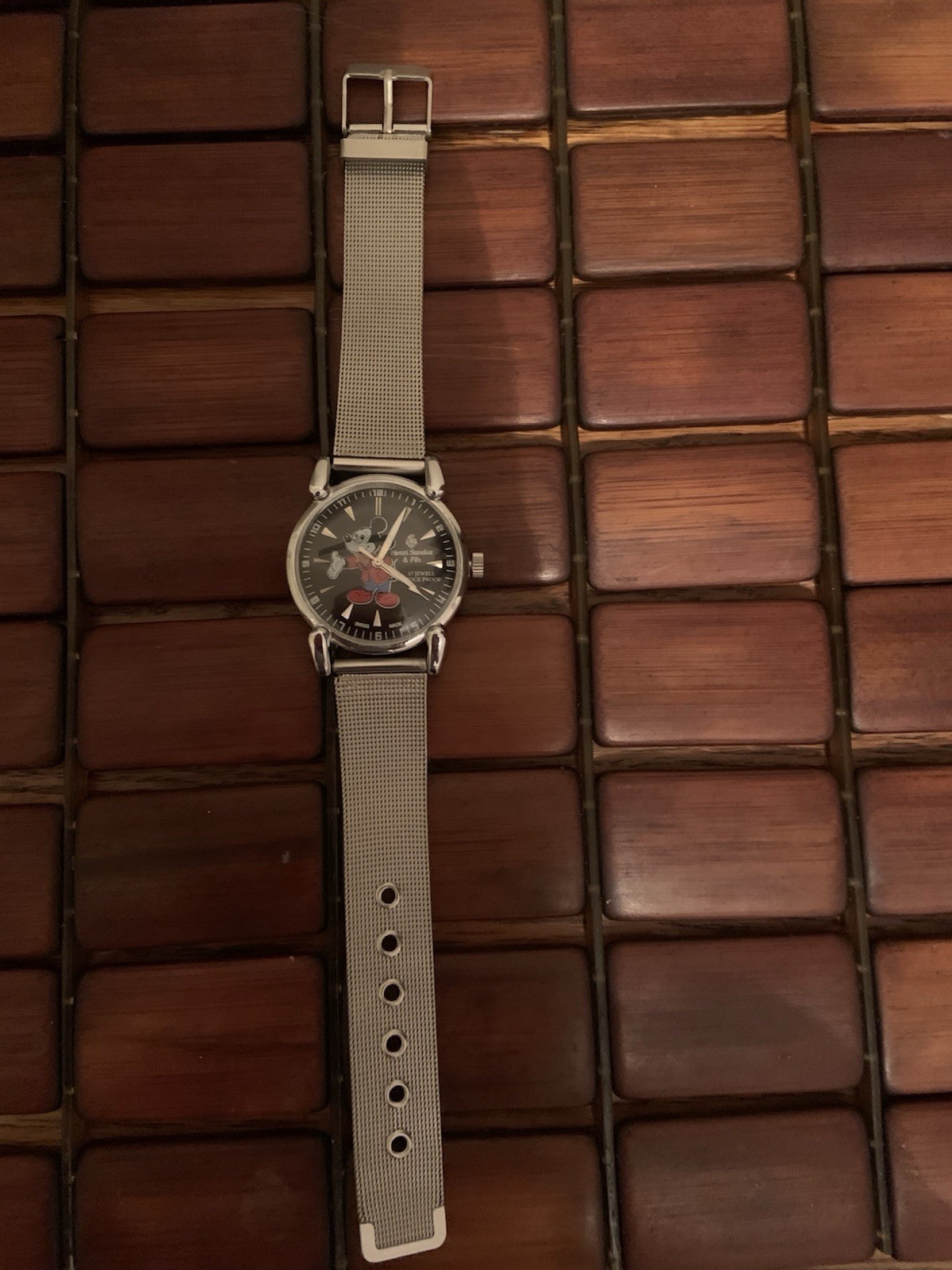 Henri Sandoz & Fils1777Z-88 Mickey Mouse Vintage Men’s Watch IIICABLOC