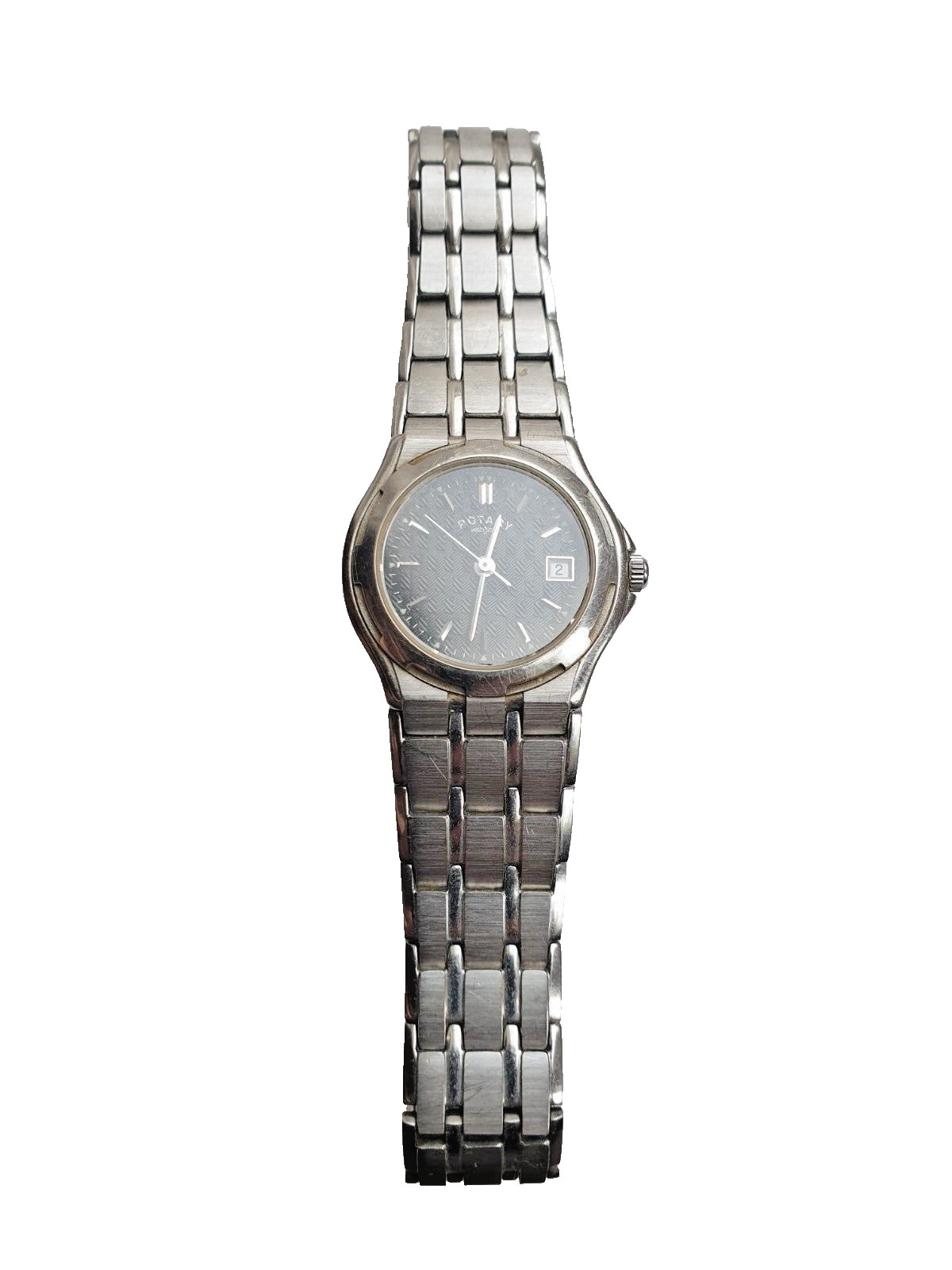 Ladies Rotary Montreux Swiss Movement Watch PO-01288 with Steel Bracelet & BOX