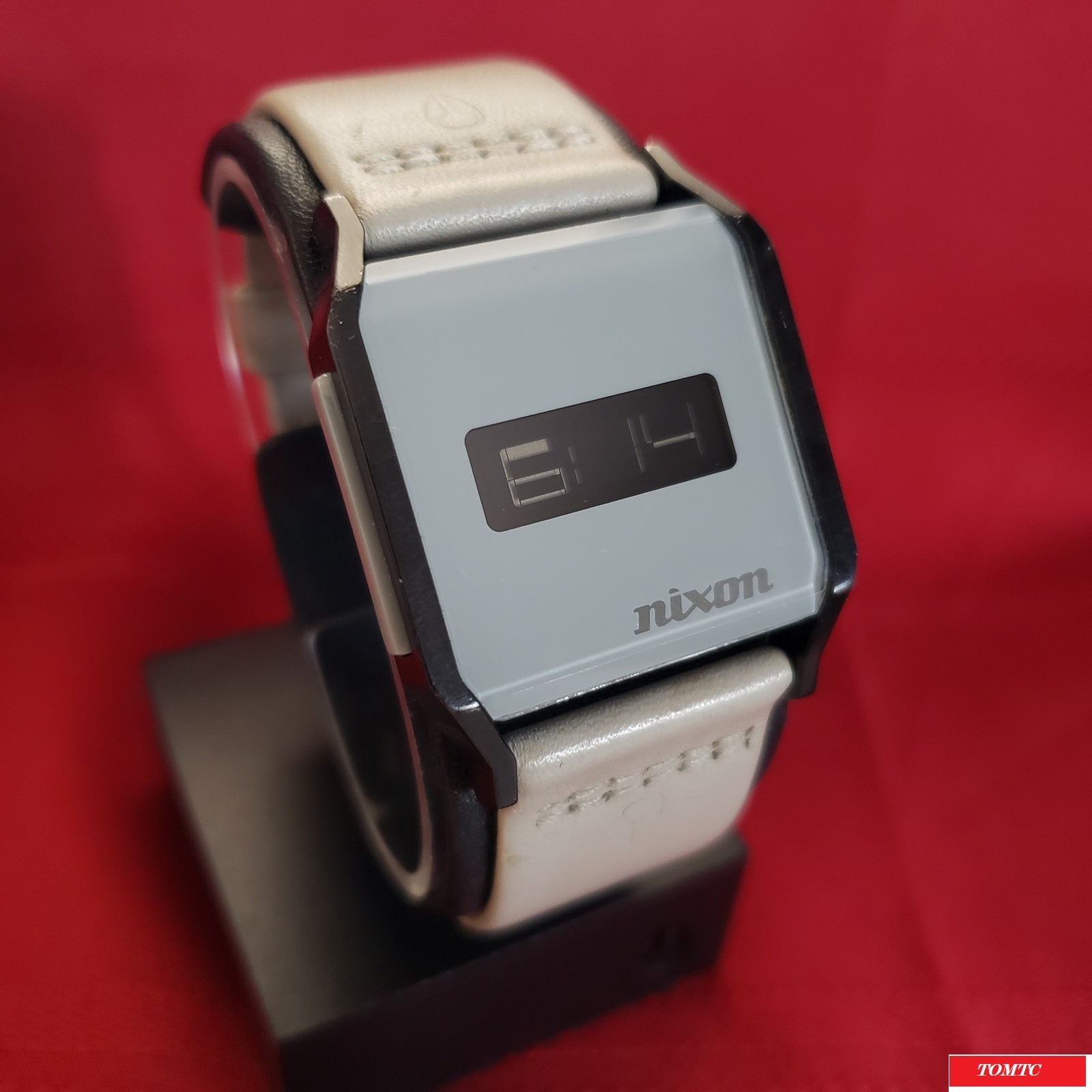 Nixon “The Atom DL” (Black & Grey) 30M China Movement w/ Backlight [7K]