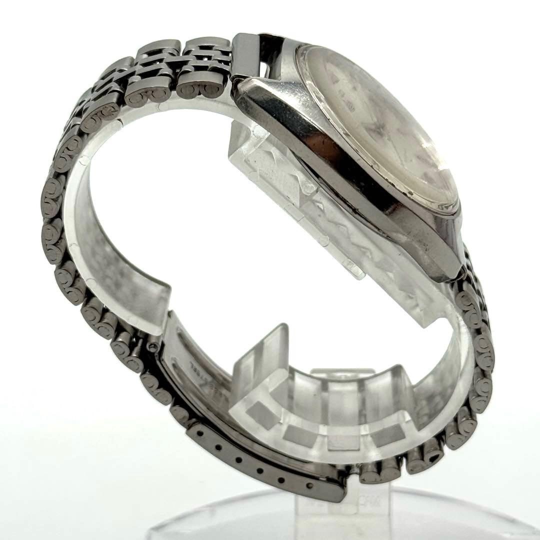 Rare SEIKO 5 Automatic Day Date Silver From Japan