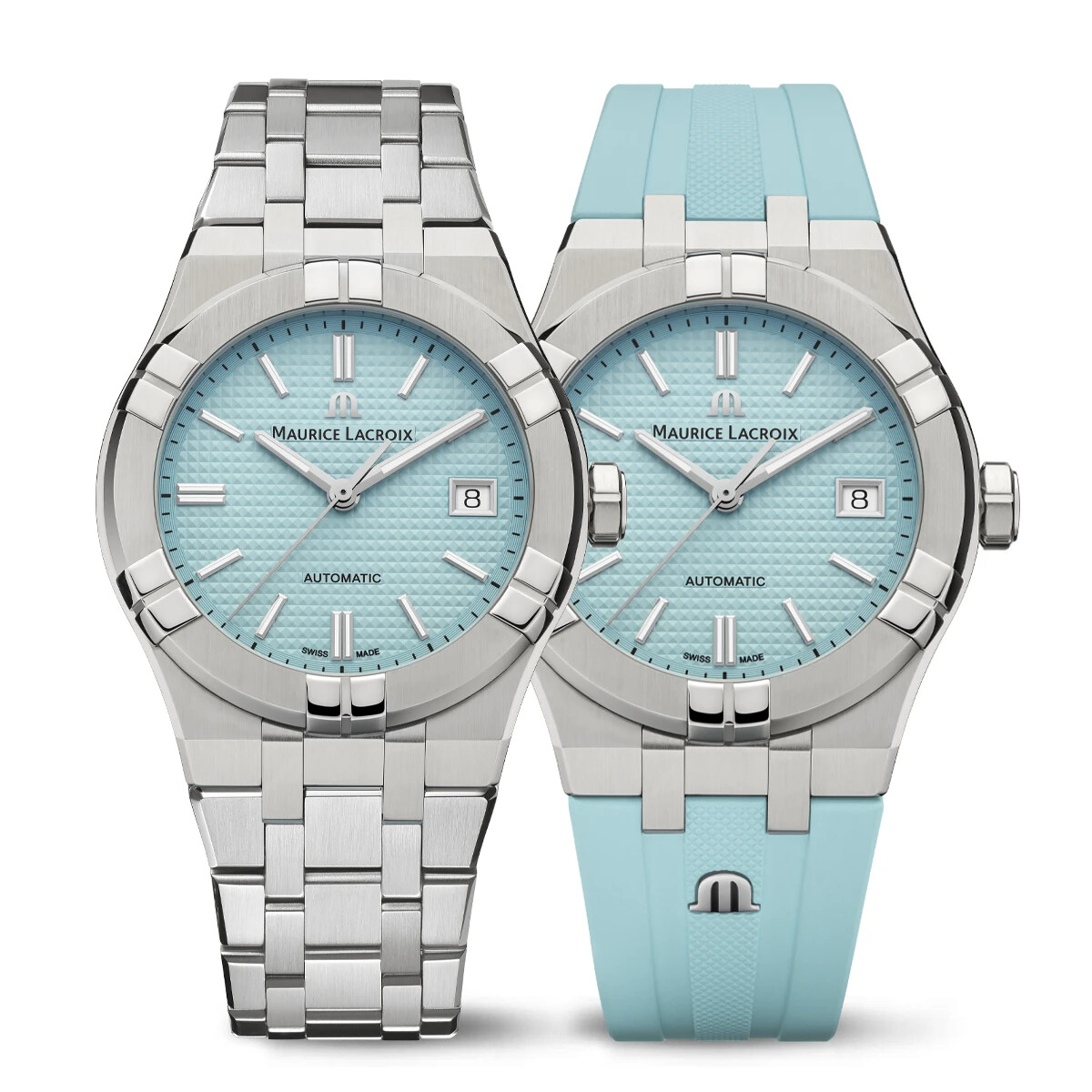 Maurice Lacroix AIKON Automatic 39mm Blue Dial Watch AI6007-SS00F-431-C