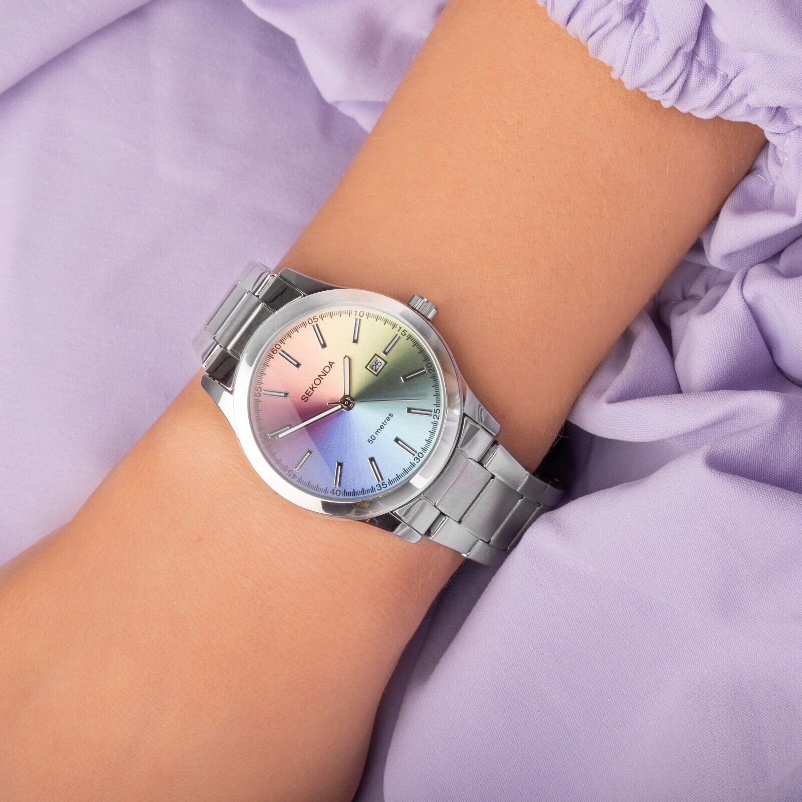 Sekonda Classic Taylor Multicolour Dial Watch RRP £49.99 Model 40534.200