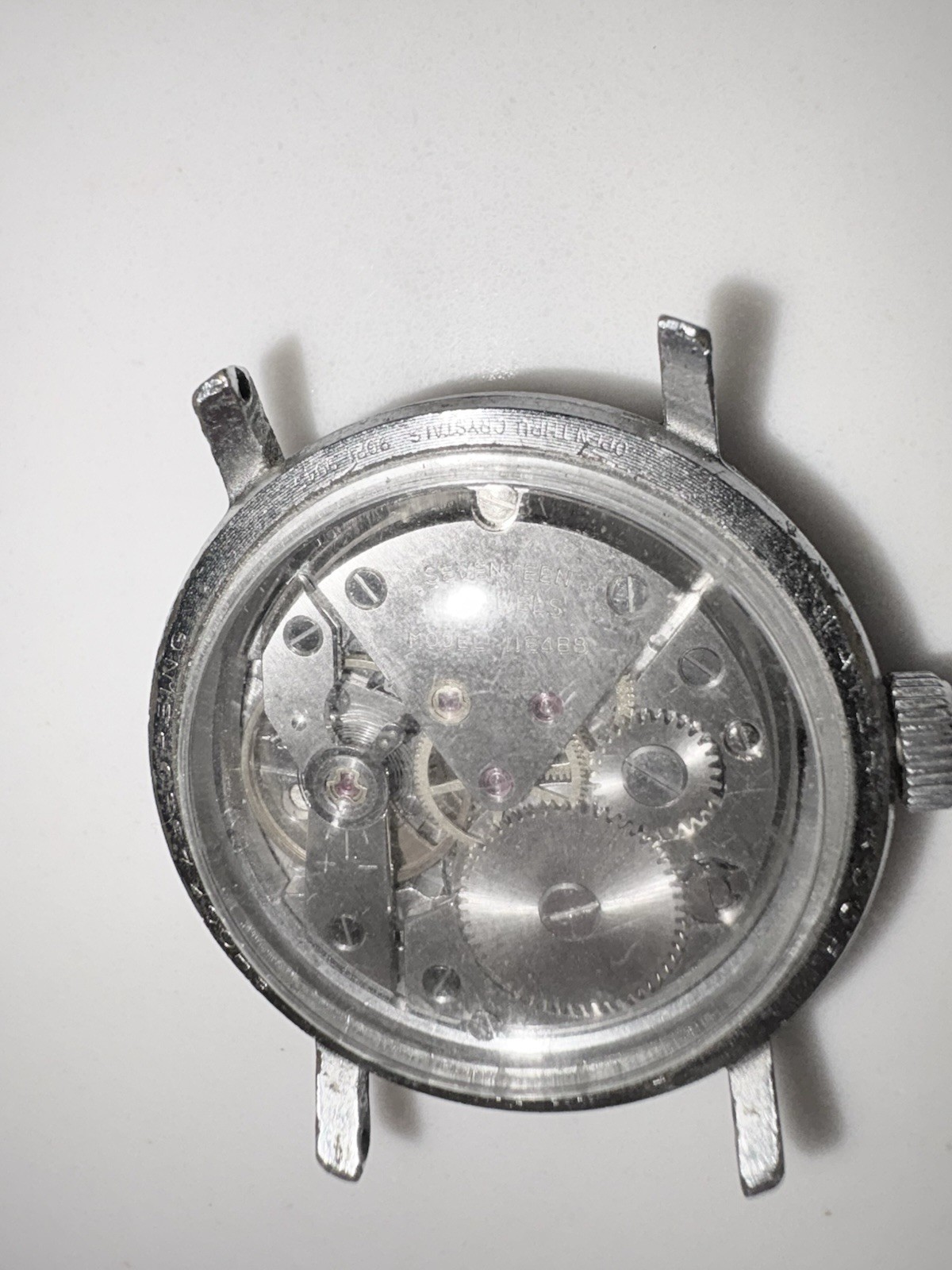 Benrus Competition Watch (1960s) 17 Jewels Sapphire crystal Case Back Vintage