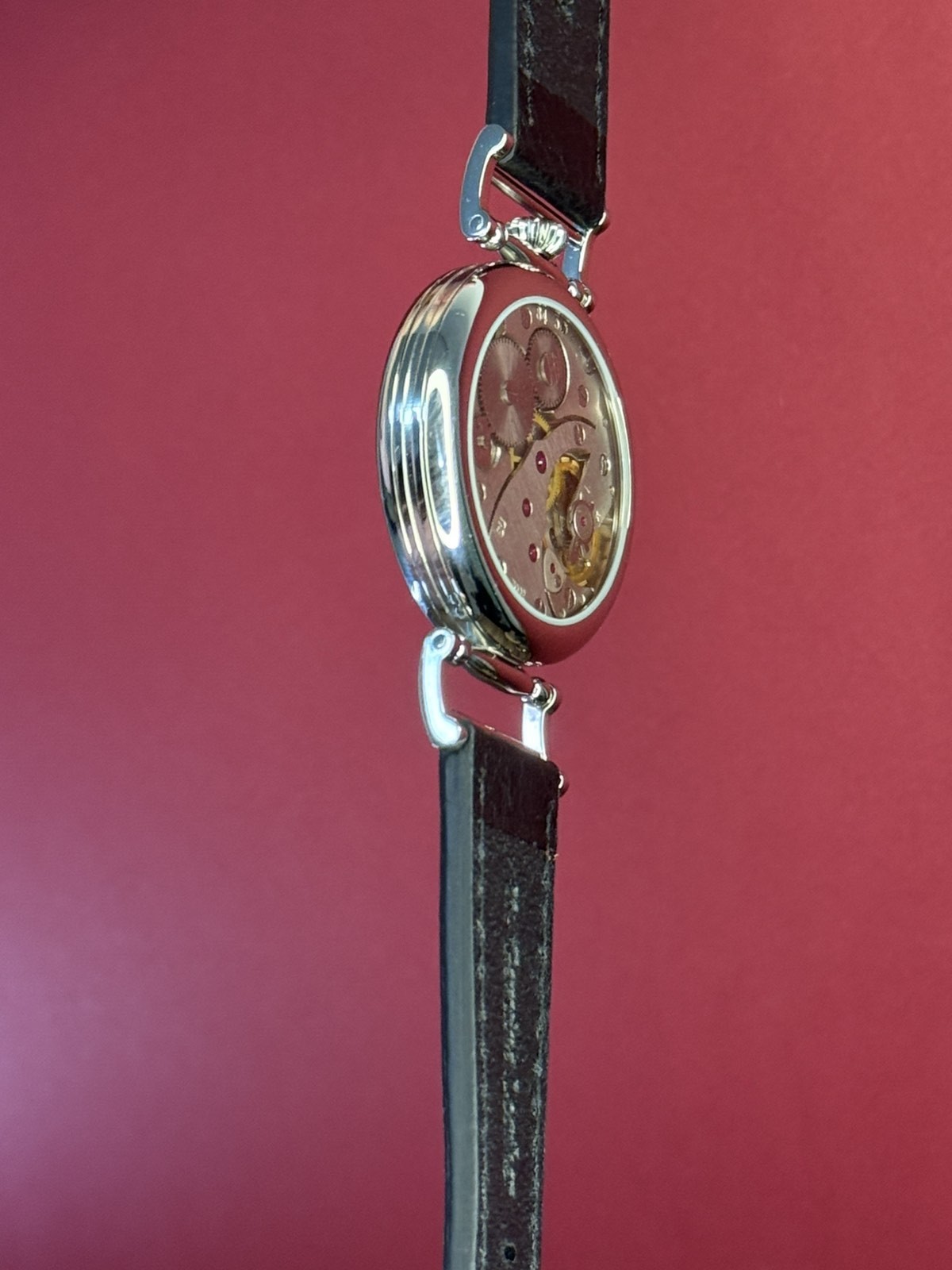 Watch Regulator Molniya Mechanical PILOT Wrist Aviator Russian Men USSR Molnja