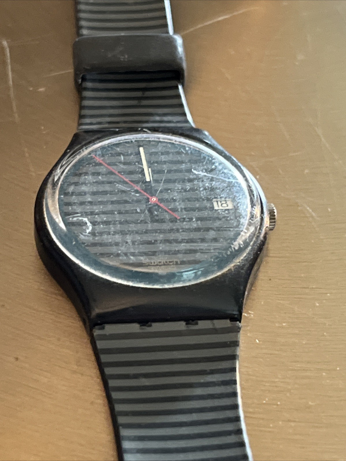 Swatch – Grey Line – GB411 – 1989 – Gent
