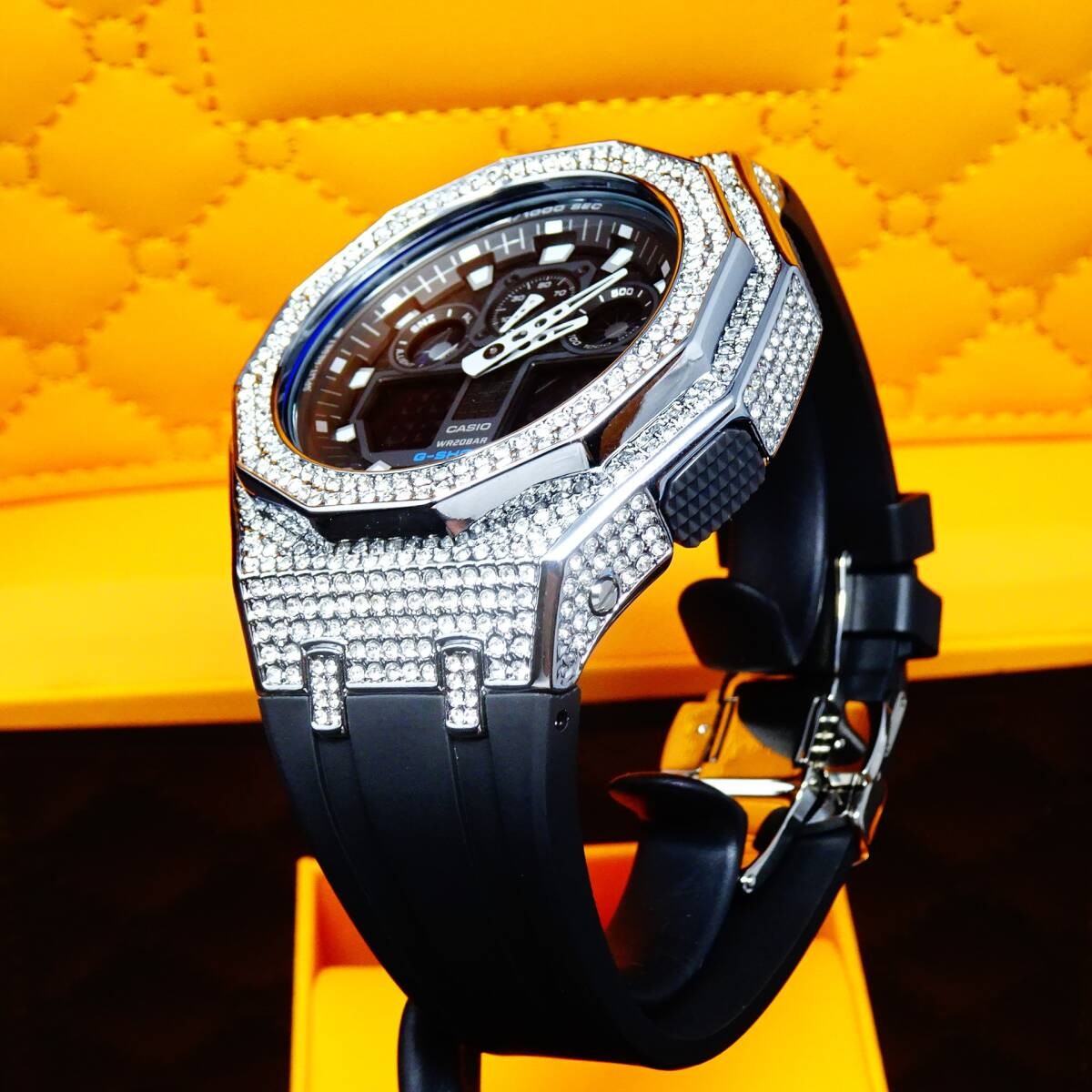 〓New〓mod Casioak〓G-Shock custom watch〓Regular GA100B body included〓Aftermarket