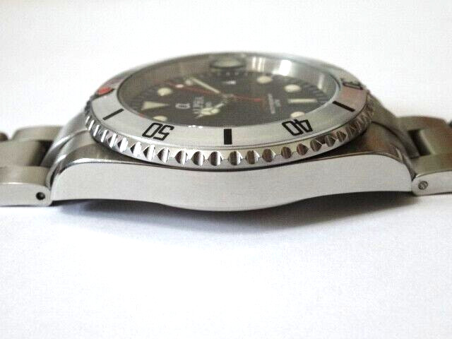 Vintage Retro α ALPHA 1993 Submariner Divers 3 ATM Automatic Watch New Old Stock