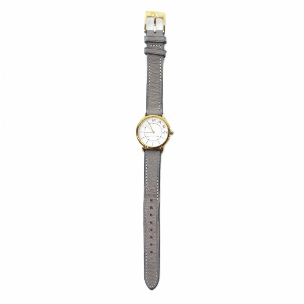 [A1R] Used Marc Jacobs Wristwatch Brown Gold Color HW Ladies Vector [g4n]