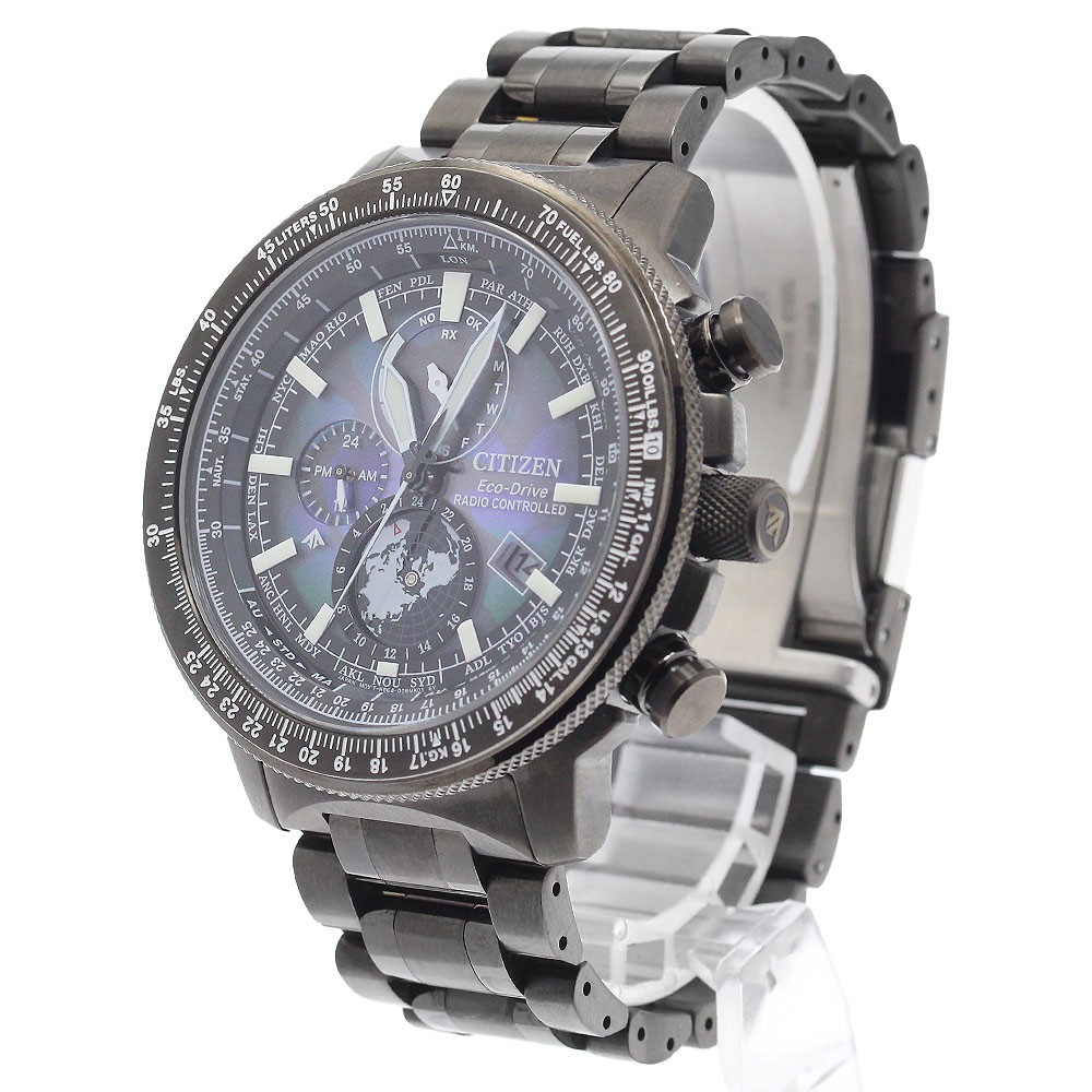 Citizen Promaster Sky Layers of Time BY3005-56E Solar Watch – Used, From Japan