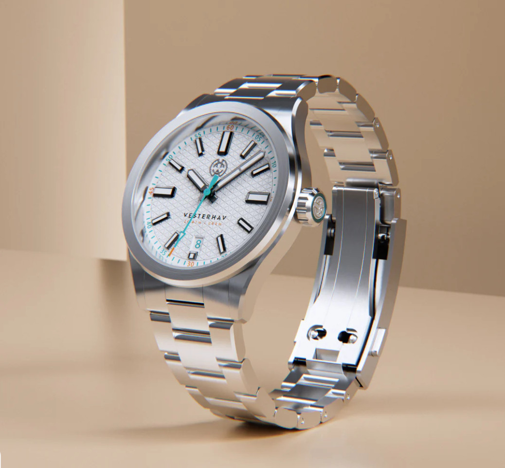 Henry Archer Vesterhav – Optic White 40mm Men’s Wrist Watch, Miyota 9015