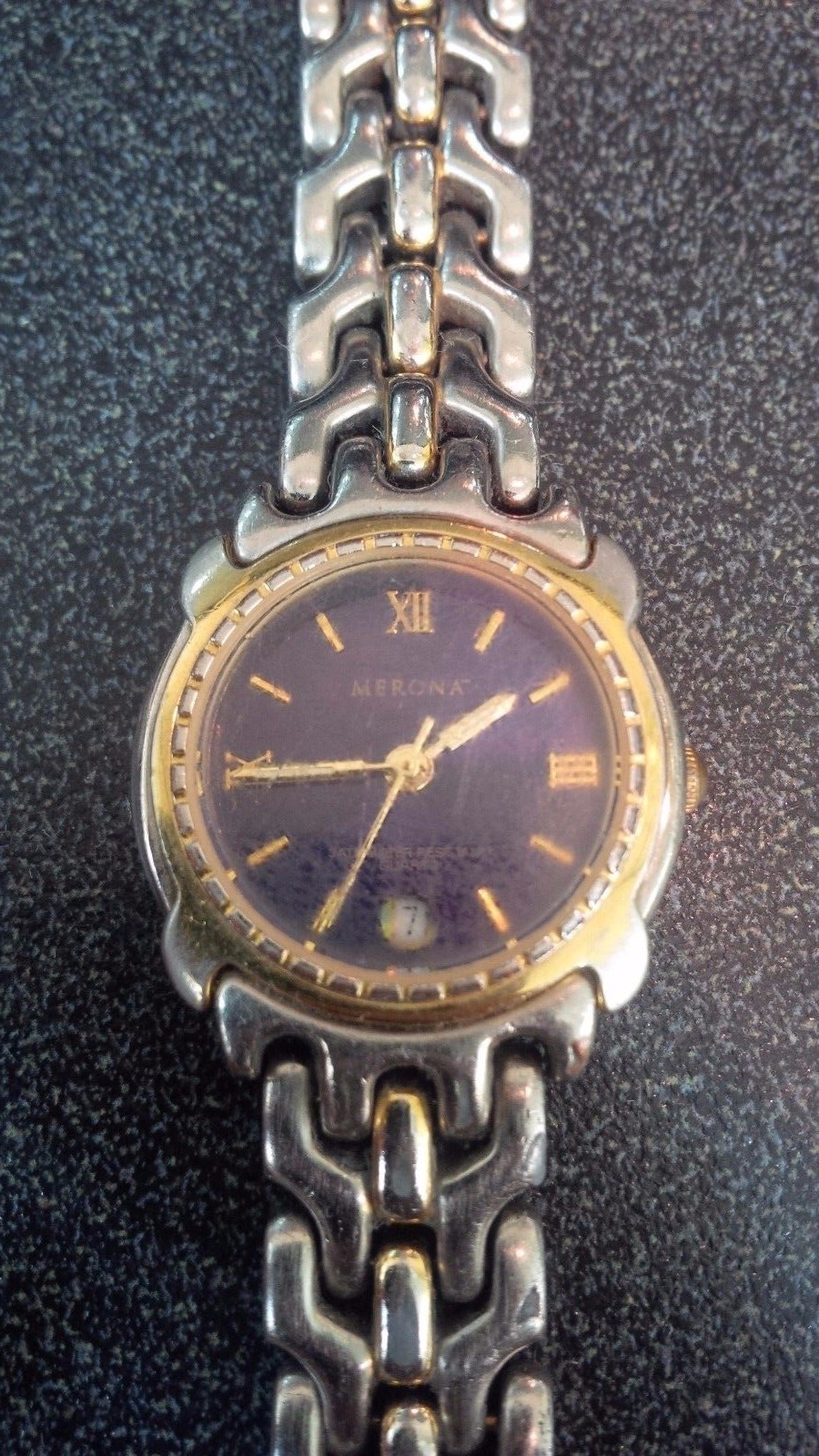 Merona ladies quartz watch 3atm 30m 100ft water resistant