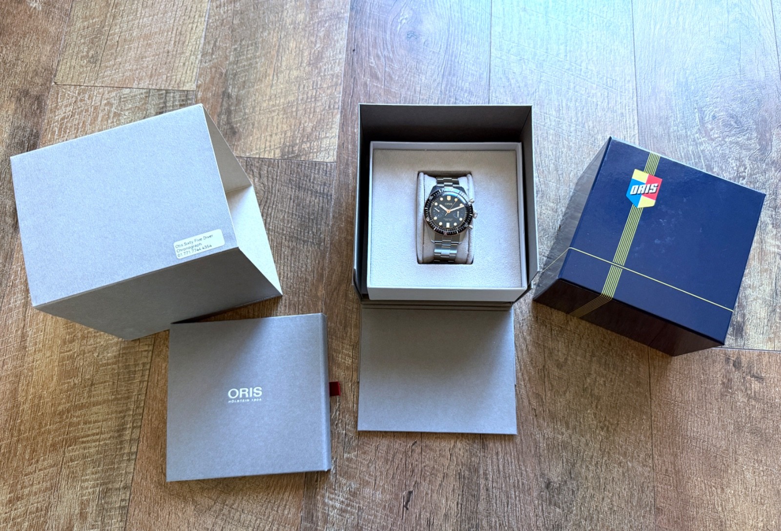 Oris Divers Sixty Five Chronograph 43mm Stainless Steel/Bronze Automatic Watch