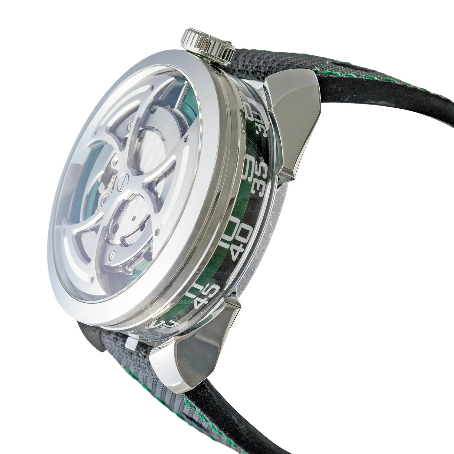 MB&F M.A.D. 1 Green Edition 42mm Steel Watch