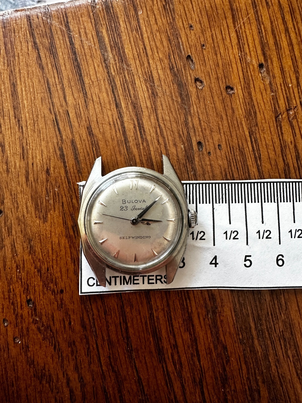 Vintage Bulova 23 Jewel Selfwinding Automatic Gents Wrist Watch Cal 10BZAC Runs