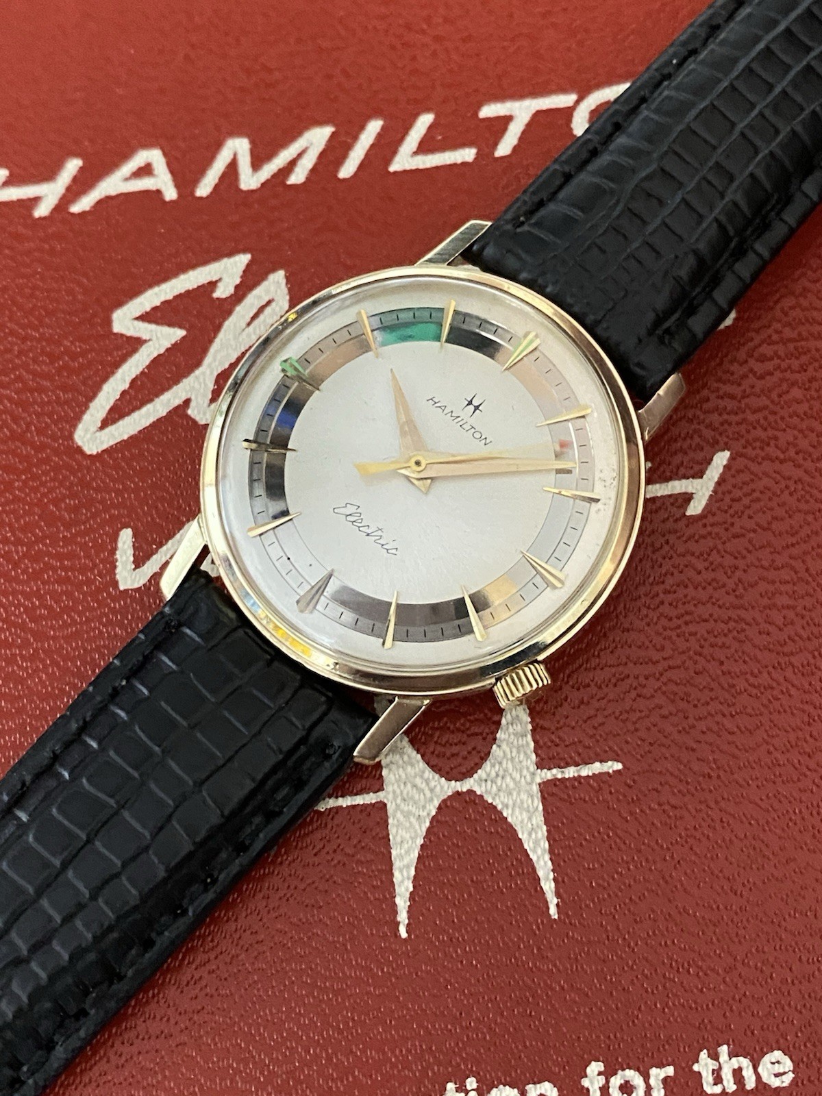 Hamilton Electric Watch NAUTILUS 601-Refurbished 505 NEW CONTACT-1 YEAR WARRANTY