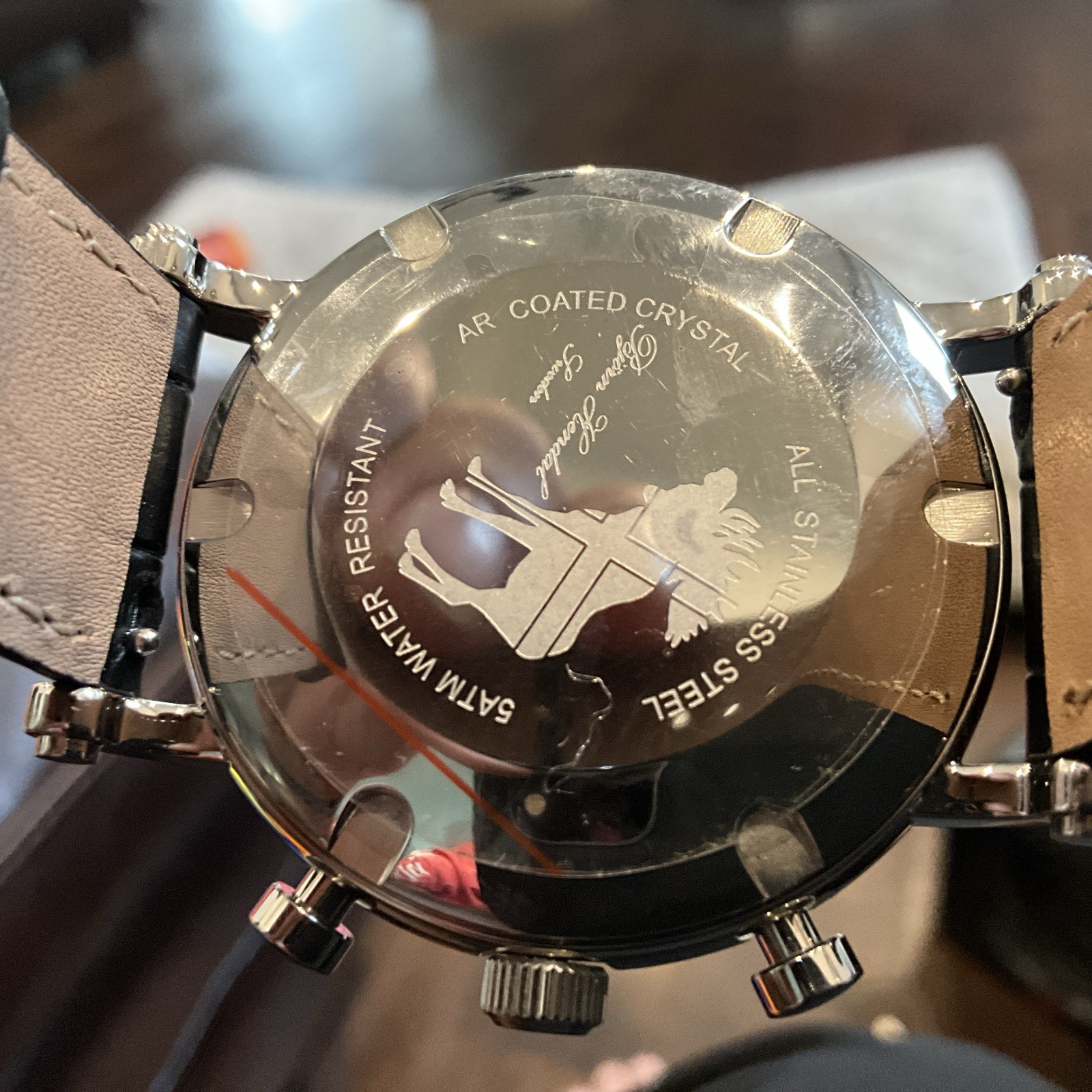 Bjorn Hendal Sweden Varberg Chronograph Black Dial Men’s Watch