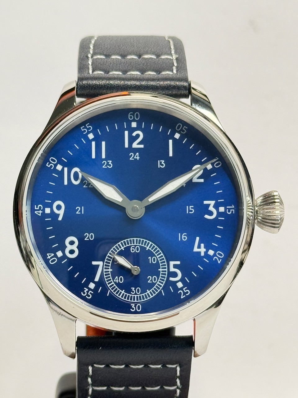 Pike Watches Hamburg Handcrafted Flieger Watch Aviator 41mm Mechanical 30m