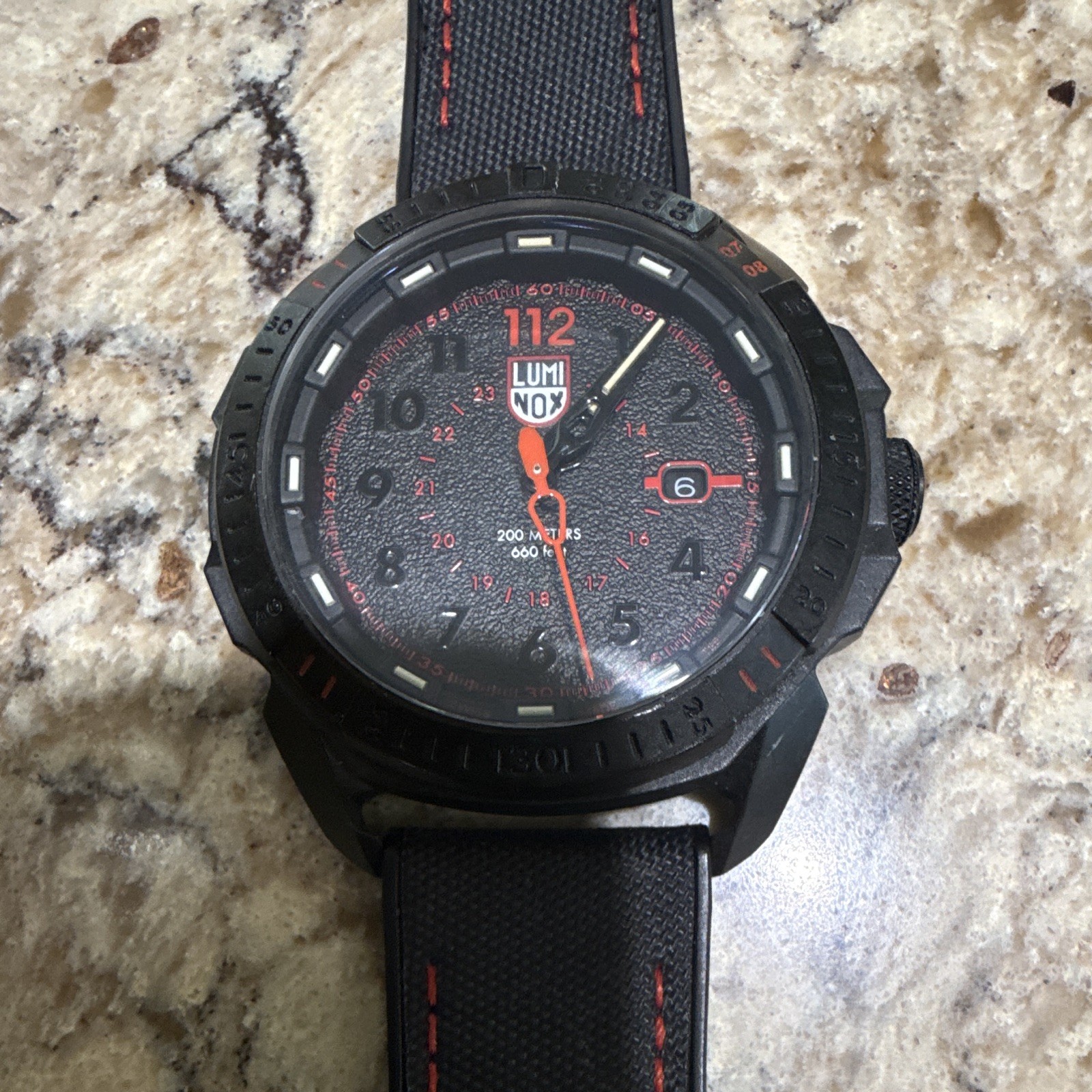 Luminox ICE SAR with carbonox case. Excellent condition.