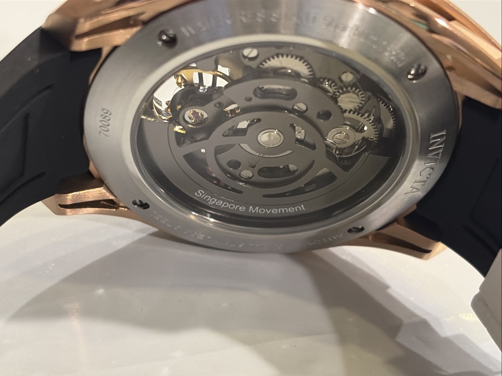 Invicta Celestial Naosia Automatic Men Watch w/ Skeleton Dial, 45mm Model 70089