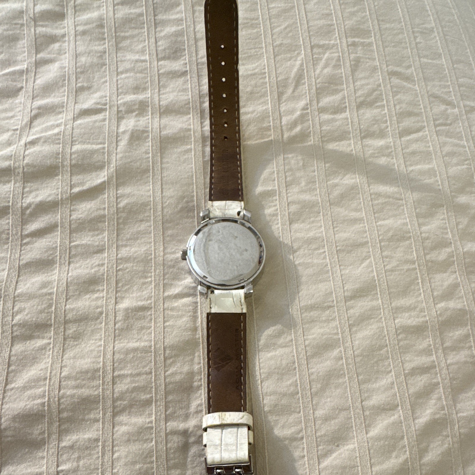 Aqua Master Techno Com. by KC Women’s Quartz Analog Silver Dial White Strap