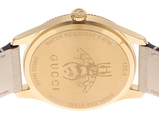 [B1Y] GUCCI Watch G Timeless YA1264180 Men’s Watch GP Used [w3x]