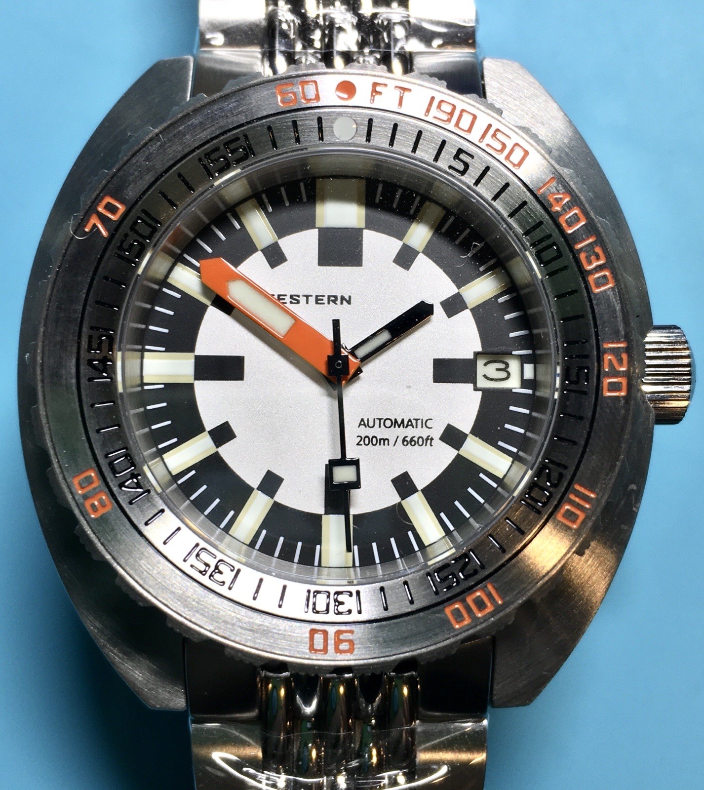 SEESTERN BLACK CHECKER DIAL TURTLE DIVER 43MM SEIKO NH35 SAPPHIRE STEEL BEZEL