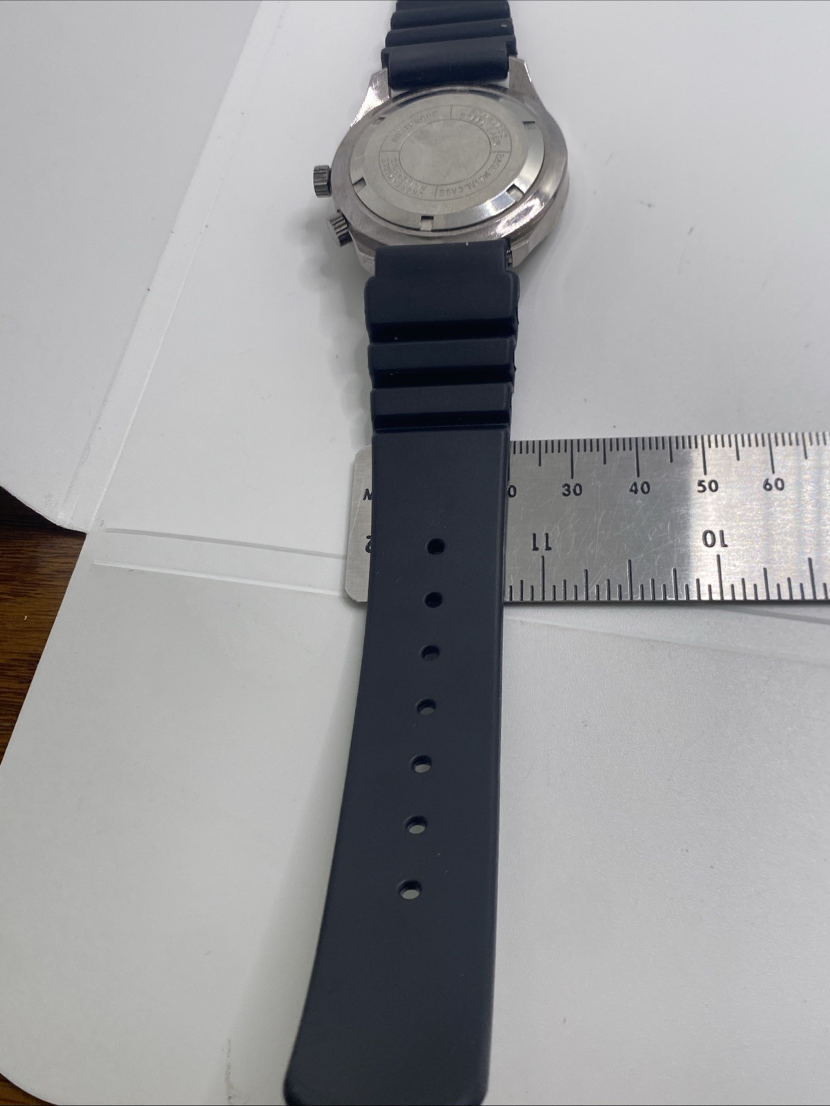 Emit De Luxe Swiss Dive Style Watch Wind Dive Watch Works Needs Service Runs