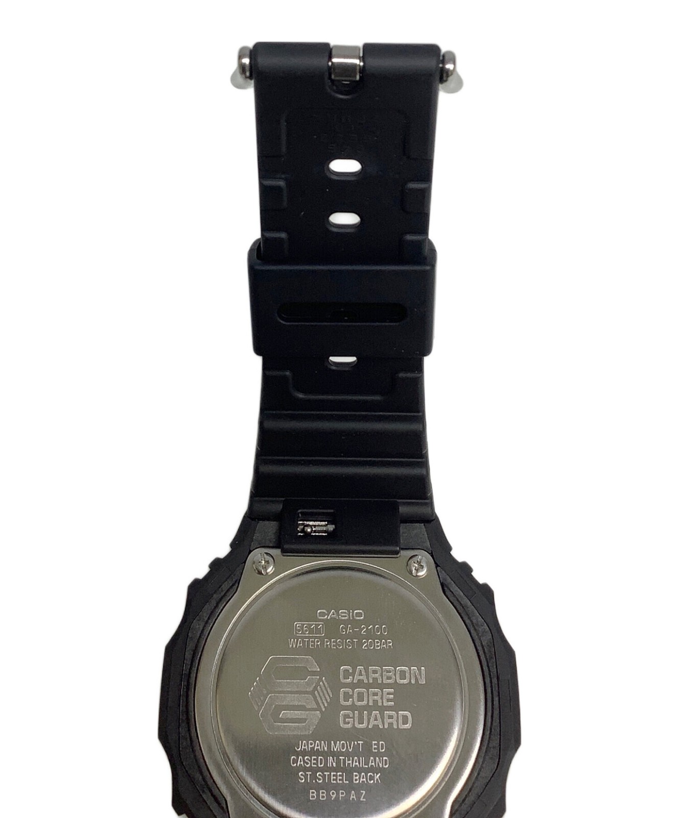 CASIO G-SHOCK GA-2100-1A3JF Analog-Digital Watch Green Used Japan