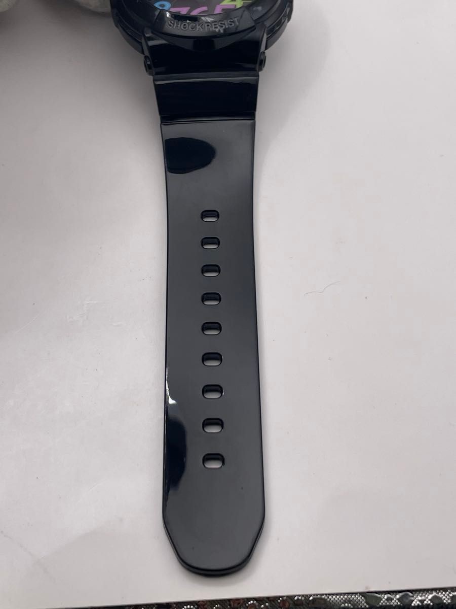 Battery and strap replaced CASIO Casio Baby G Ana Digi Neon Dial Black Quartz BL