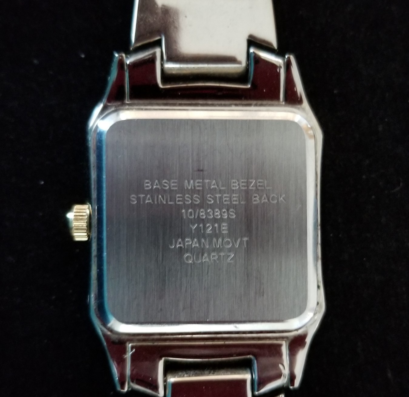 Anne Klein Silver Tone Watch 10/8389S Link Band 6.75″ Max Size New Battery