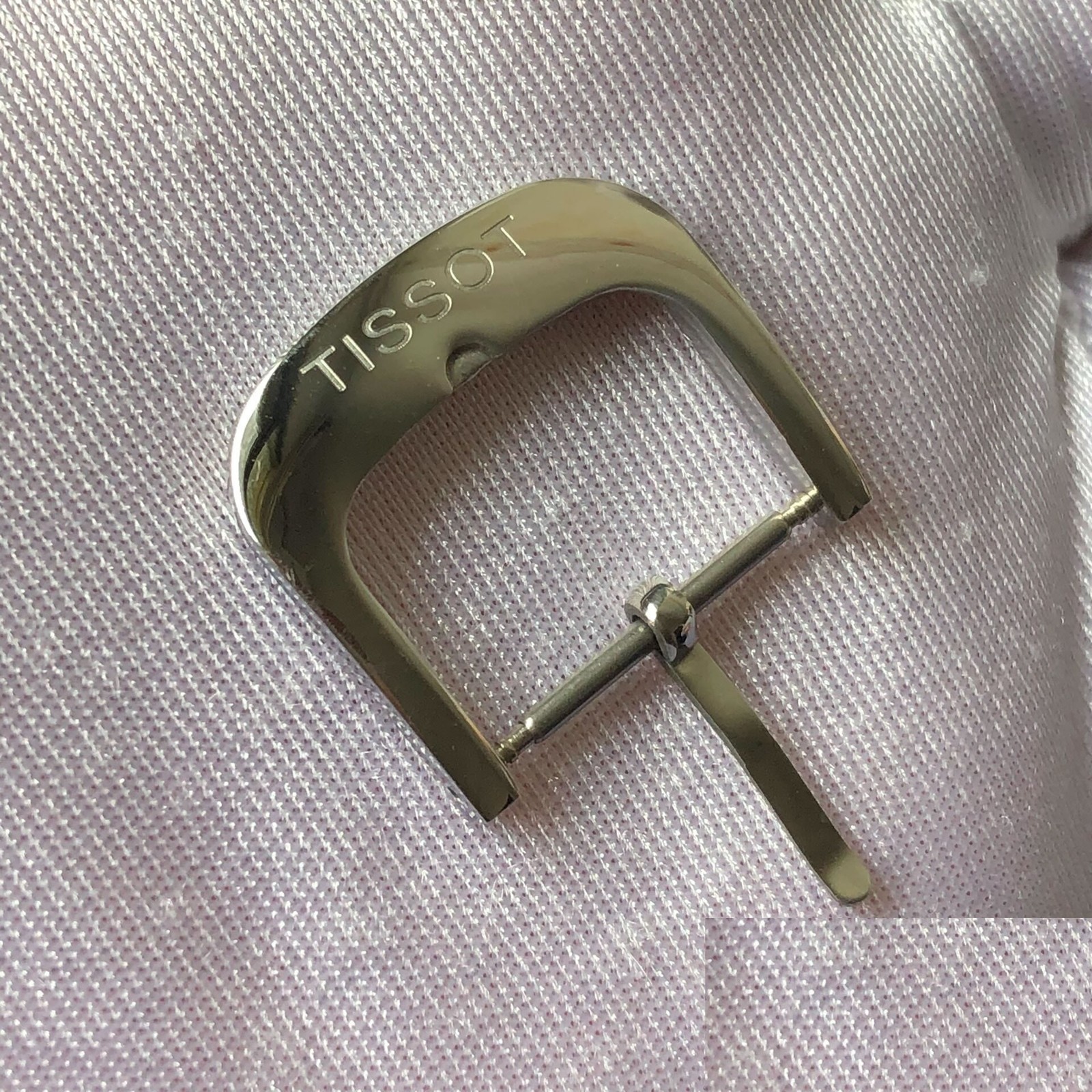Brand New Tissot Strap Pin Buckle – Steel Color, Gold Color 18mm