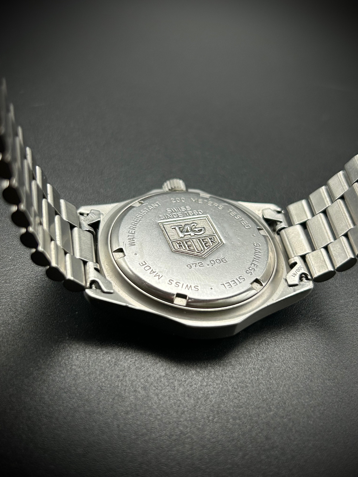 Tag Heuer 2000 Professional 200m Grey Dial Ref – 972.006