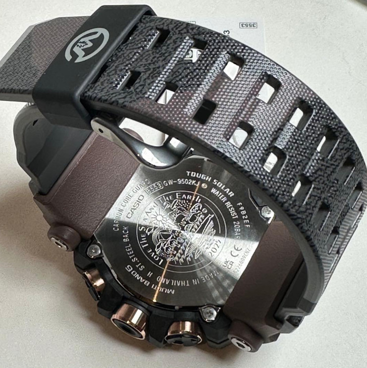 Earthwatch Japan & Casio G-Shock Collaborated New Watch【GW-9502KJ-8JR MUDMAN】