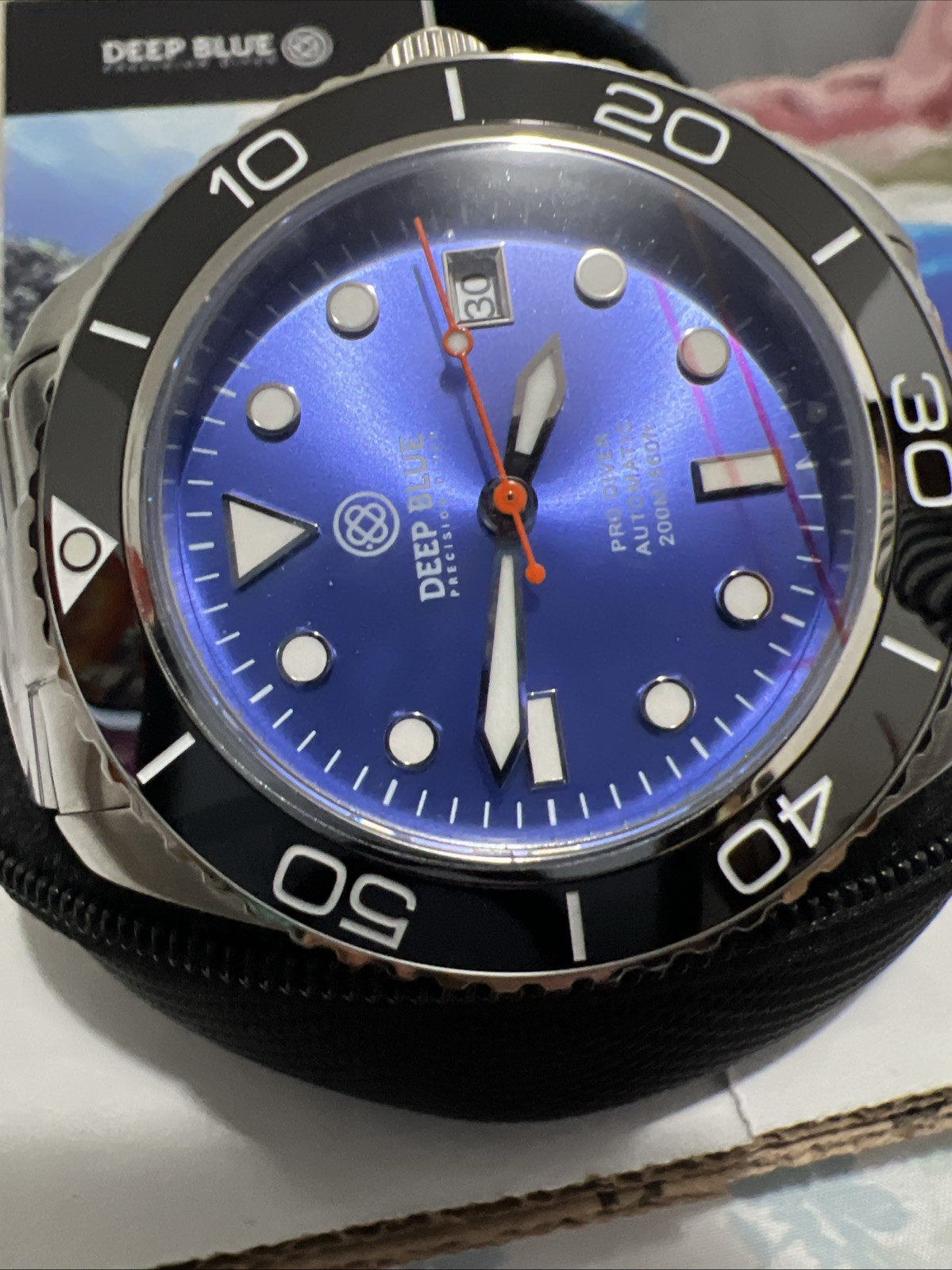 Authentic🔥PRO DIVER 200 LAVENDER DIAL🔥42.5MM AUTOMATIC❤️DIVE WATCH🎁BNS🙏